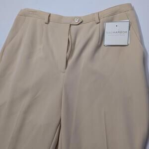 New Sag Harbor Vintage Women's Size 10 Straight Cream/Brown